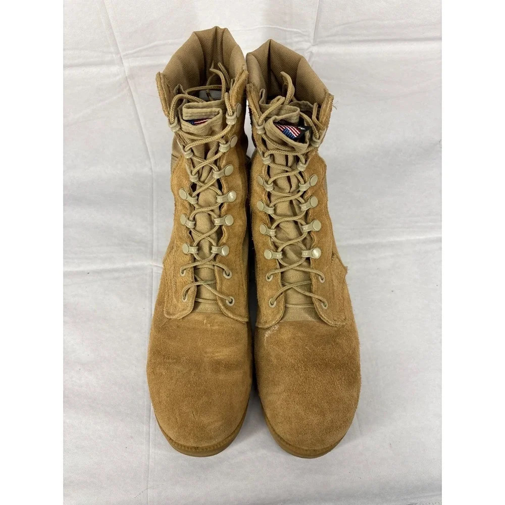 Altama Wrath Military Combat Boot Mens 11.5 W Coyote Brown Suede Vibram SteelToe